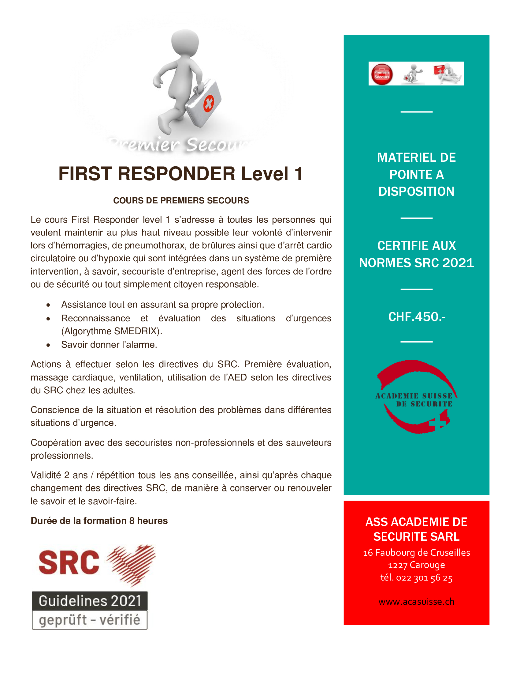 First Responder Level 1 First Responder Level 1